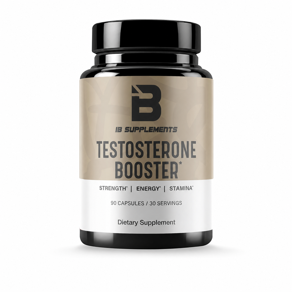 Iron Brothers Testosterone Booster for Men bottle, front view