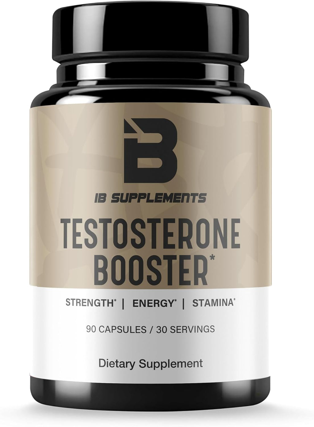 Iron Brothers Testosterone Booster for Men bottle, front view