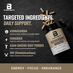 Targeted ingredients in Iron Brothers Testosterone Booster for Men