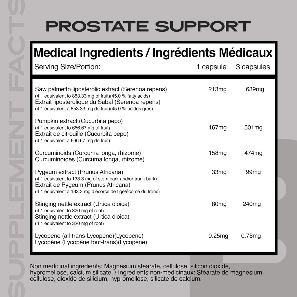 Soutien de la Prostate